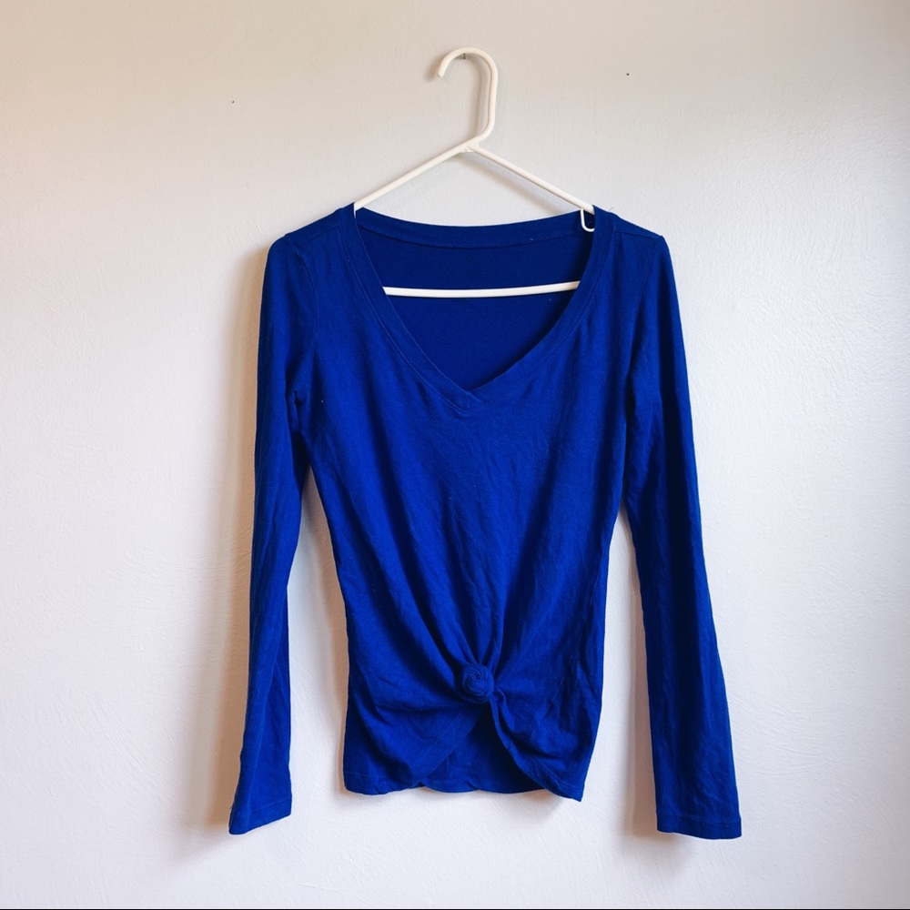 Royal blue long sleeve